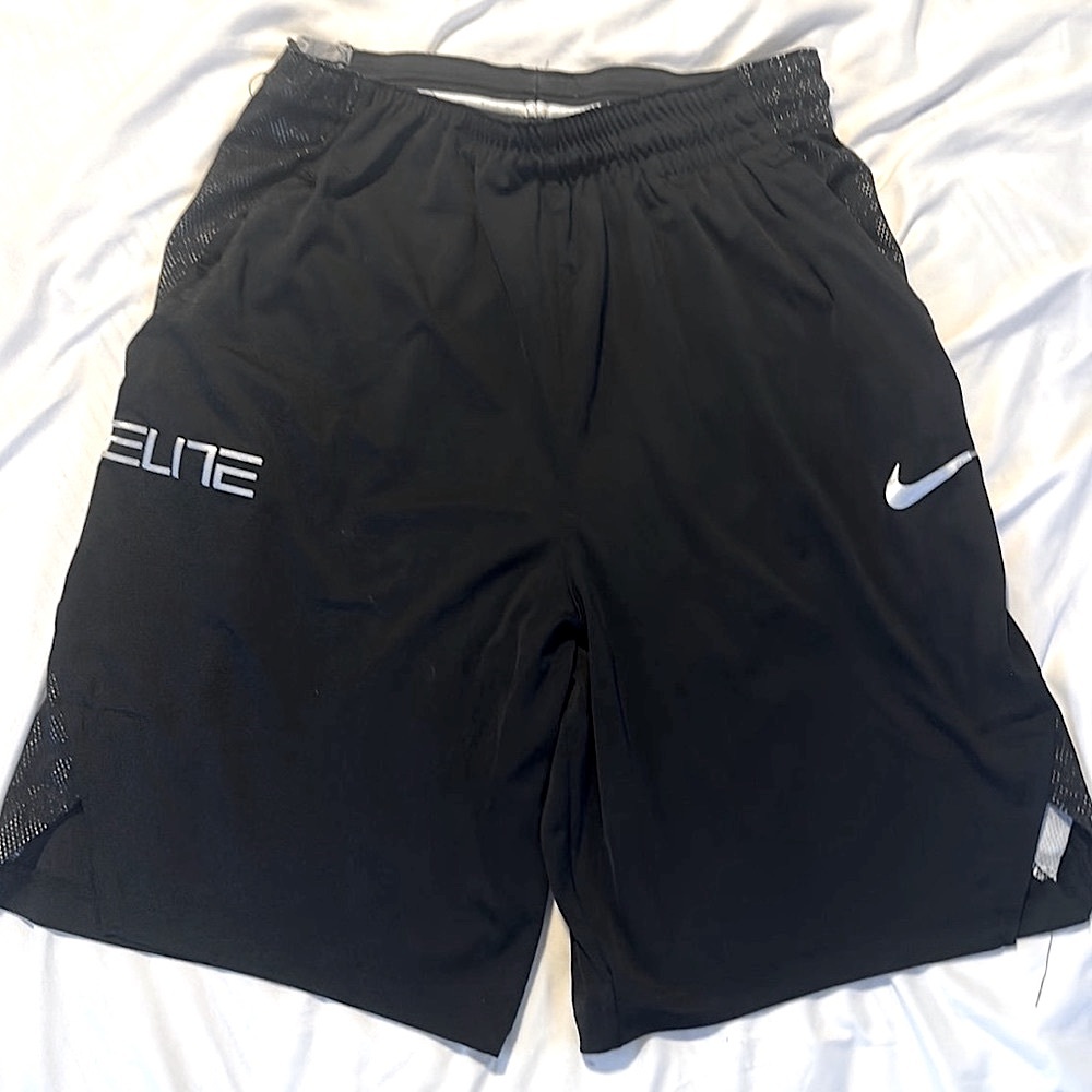Men’s Black Nike Elite Dri-fit Shorts